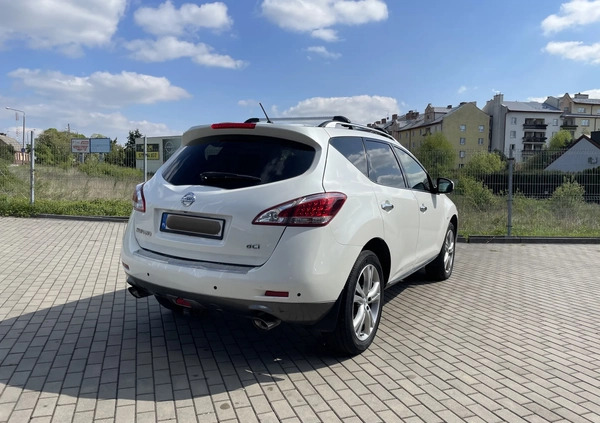 Nissan Murano cena 35000 przebieg: 196561, rok produkcji 2014 z Koszalin małe 172